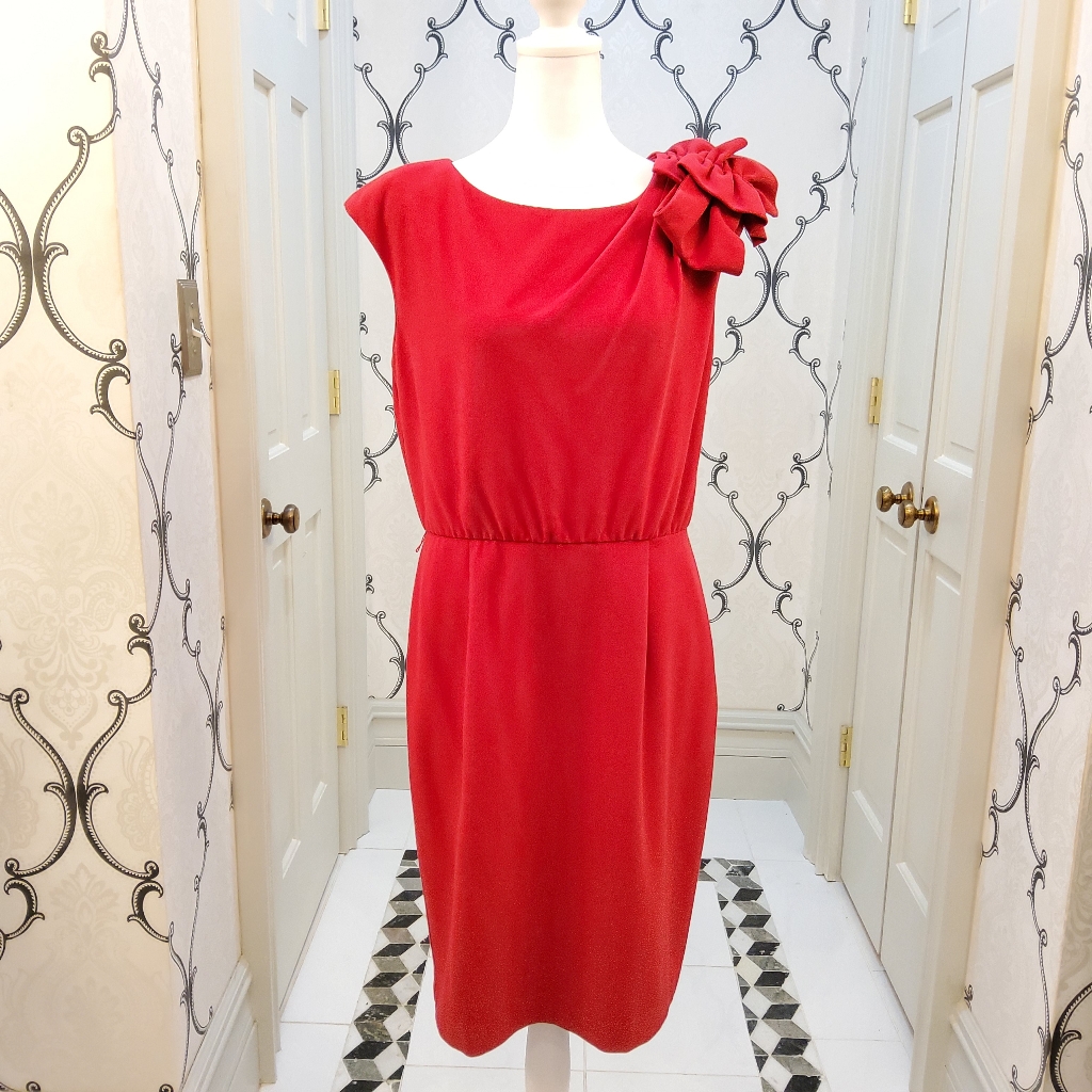 Eliza J New York. Red Dress. Size 10.